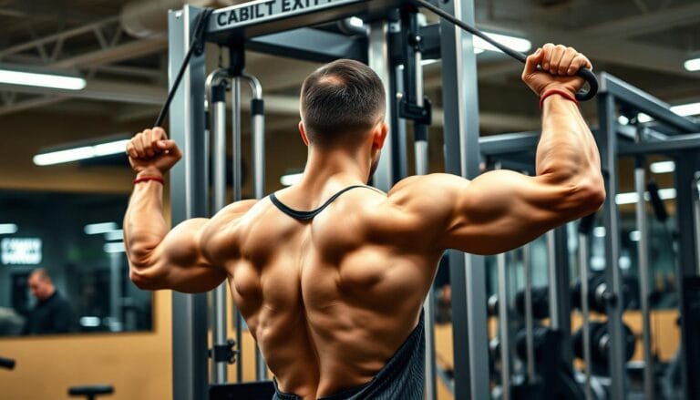 Cable shoulder exercises for strength training