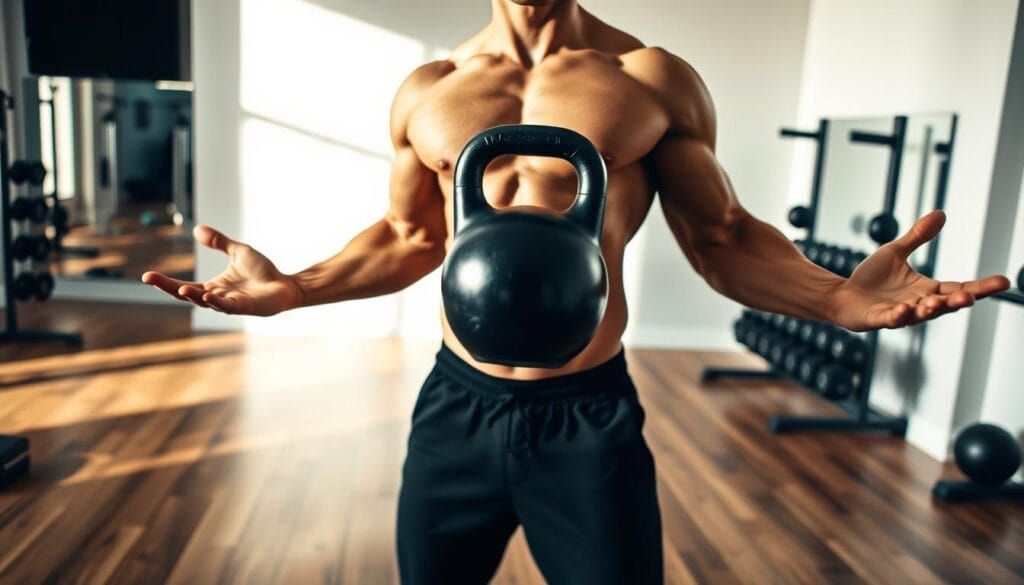 chest workouts with kettlebell
